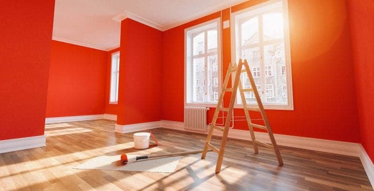 Interior painting by HomeSay