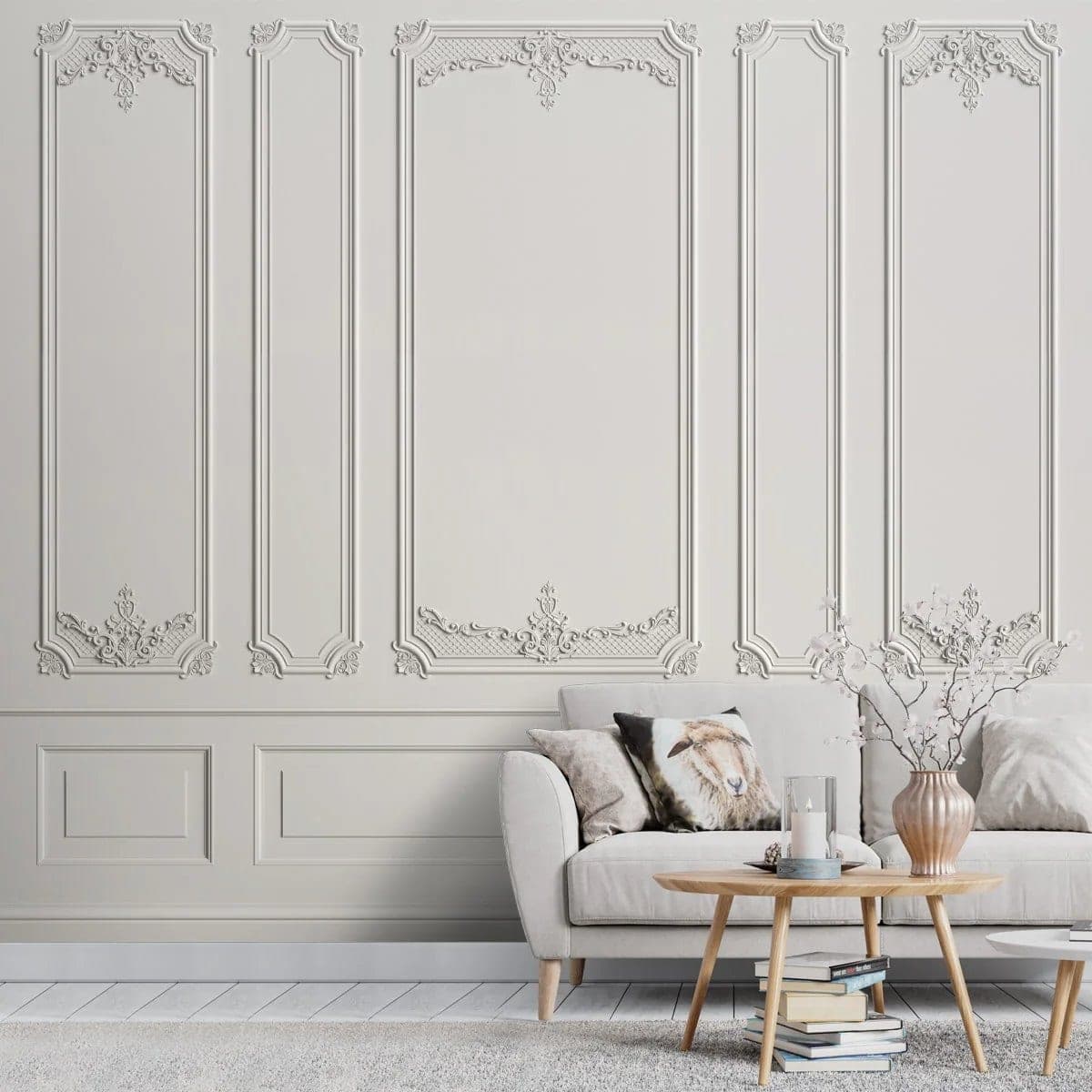 Wall moulding by HomeSay