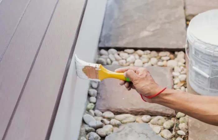 Exterior painting by HomeSay