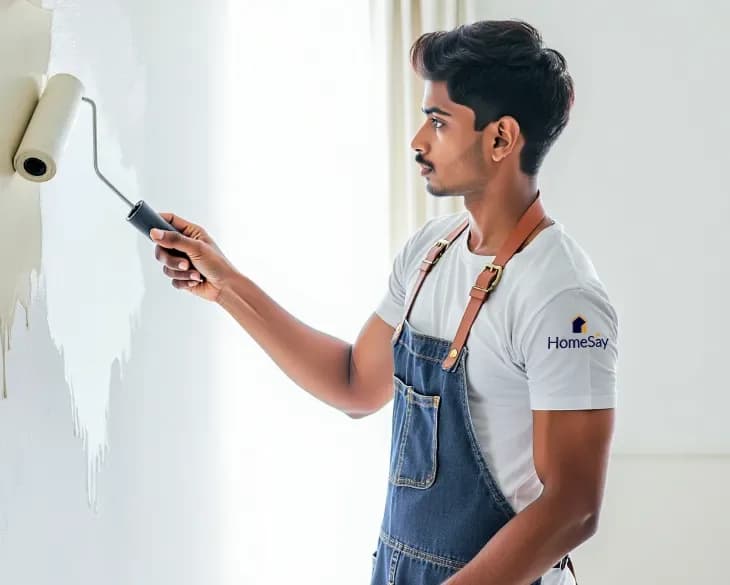 Interior painting by HomeSay