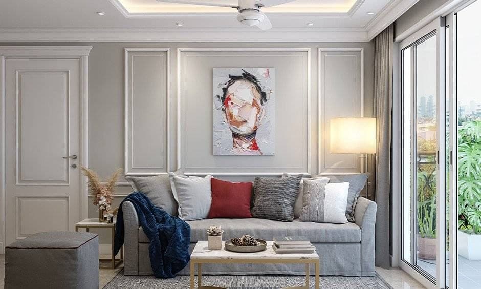 Wall moulding by HomeSay