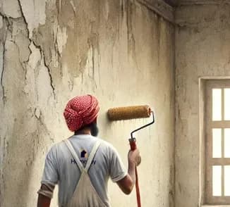Interior painting by HomeSay