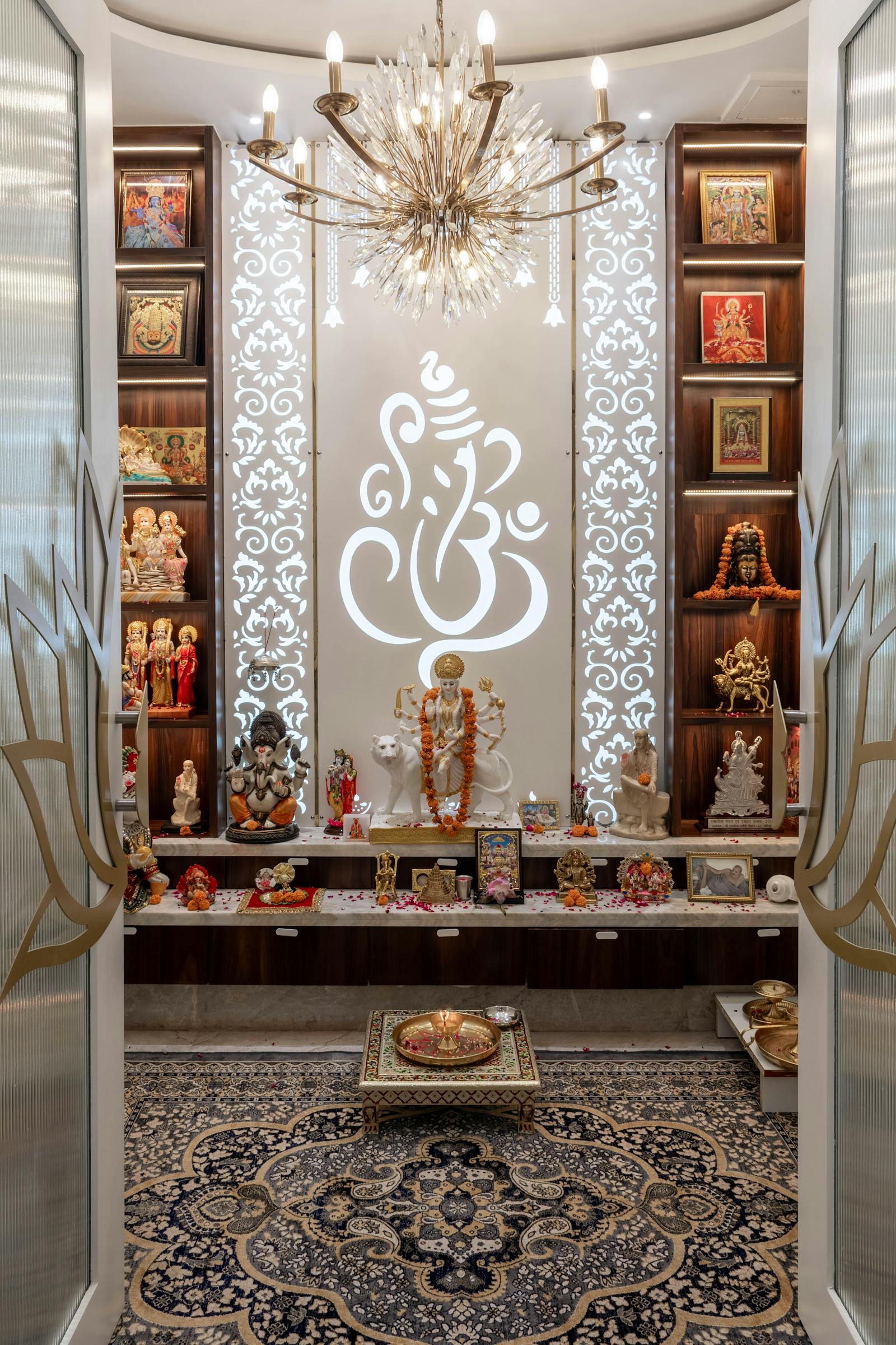 Wooden Temple and Pooja Mandir Design