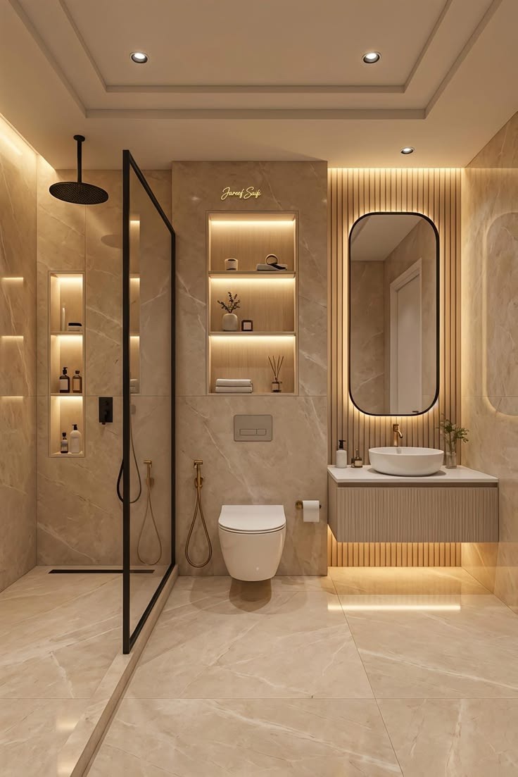 Minimalist Bathroom Delhi